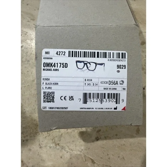 Michael Kors MK4175D RONDA Black Horn Womens Eyeglasses 0MK4175D - Picture 3 of 3